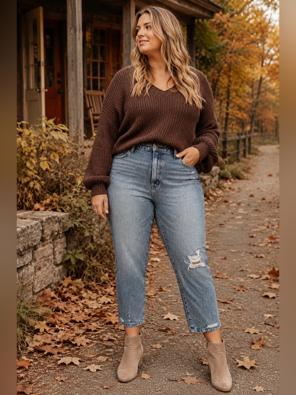 Vervet vintage inspired distressed cropped mom jeans size 32 90’s Y2K